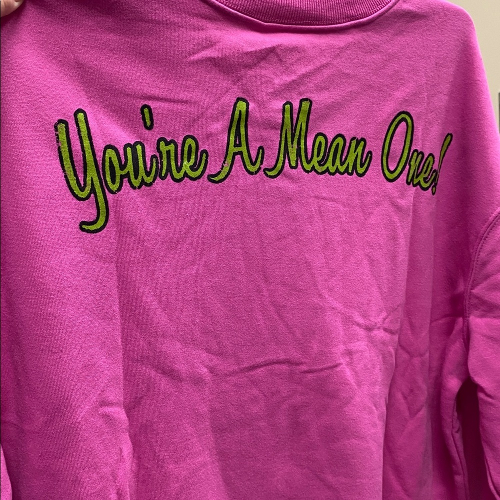 Pink Grinch Graphic Sweater - Picture 3 of 3